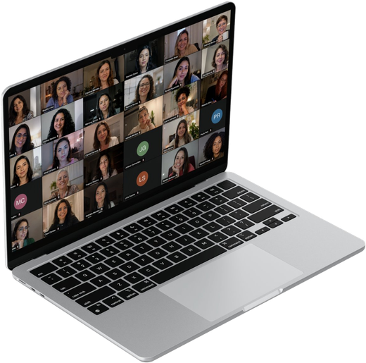 Encontro online da comunidade